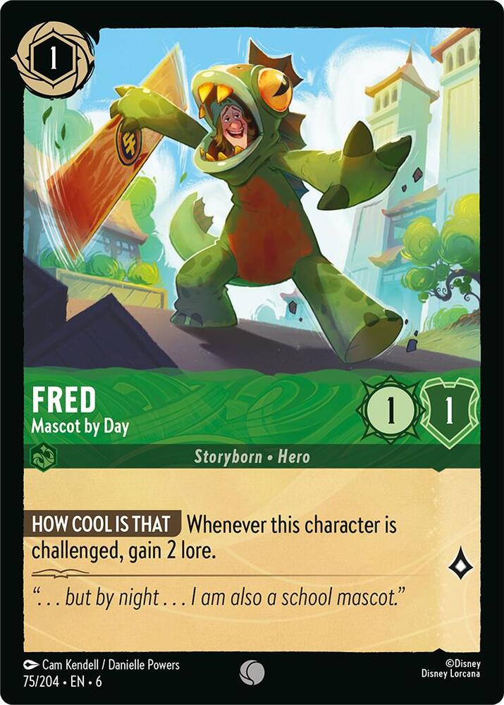 Fred Mascot by Day (Azurite Sea)