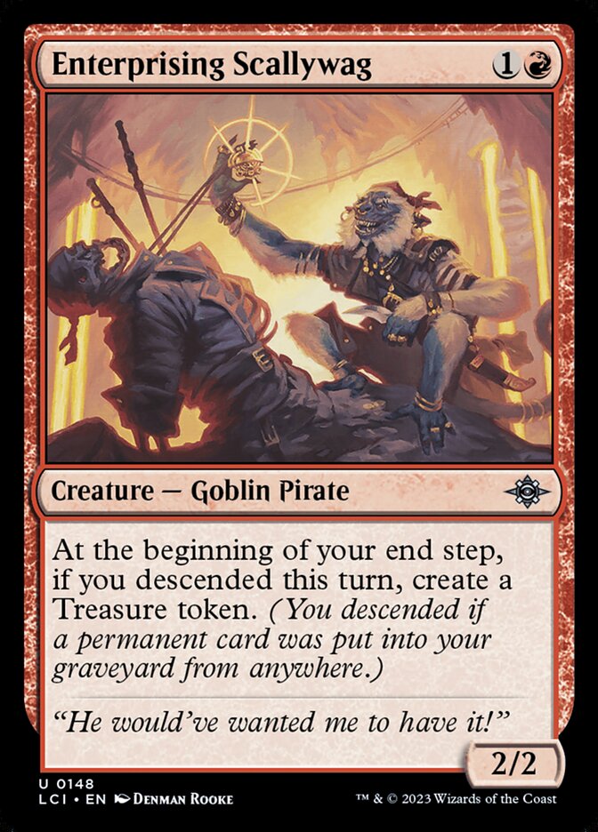Enterprising Scallywag 148/291 (The Lost Caverns of Ixalan) - Foil