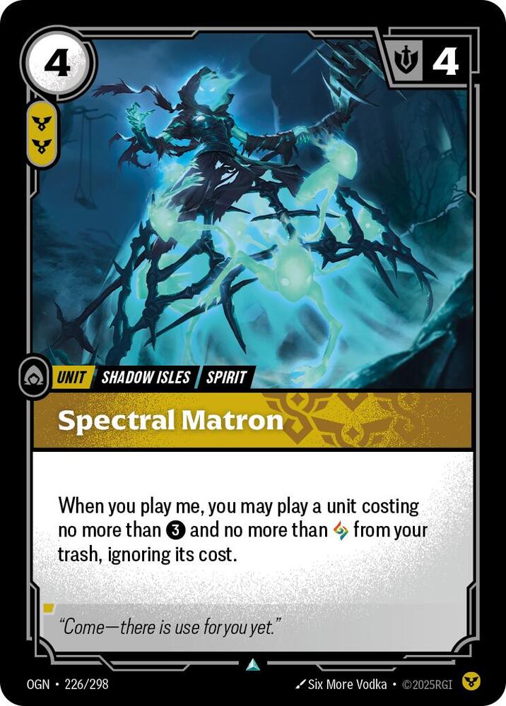 Spectral Matron 226/298 (Origins) - Foil