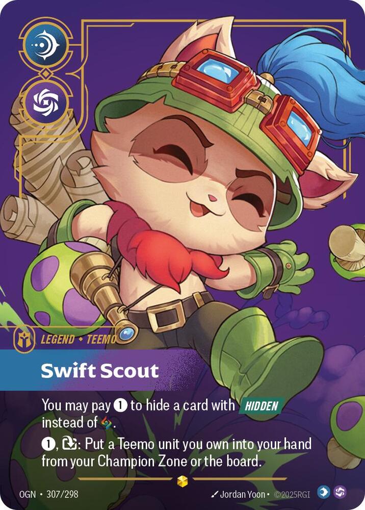 Teemo - Swift Scout 307/298 (Origins) - Foil