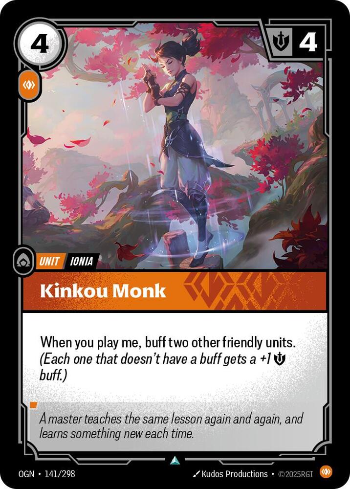 Kinkou Monk 141/298 (Origins) - Foil