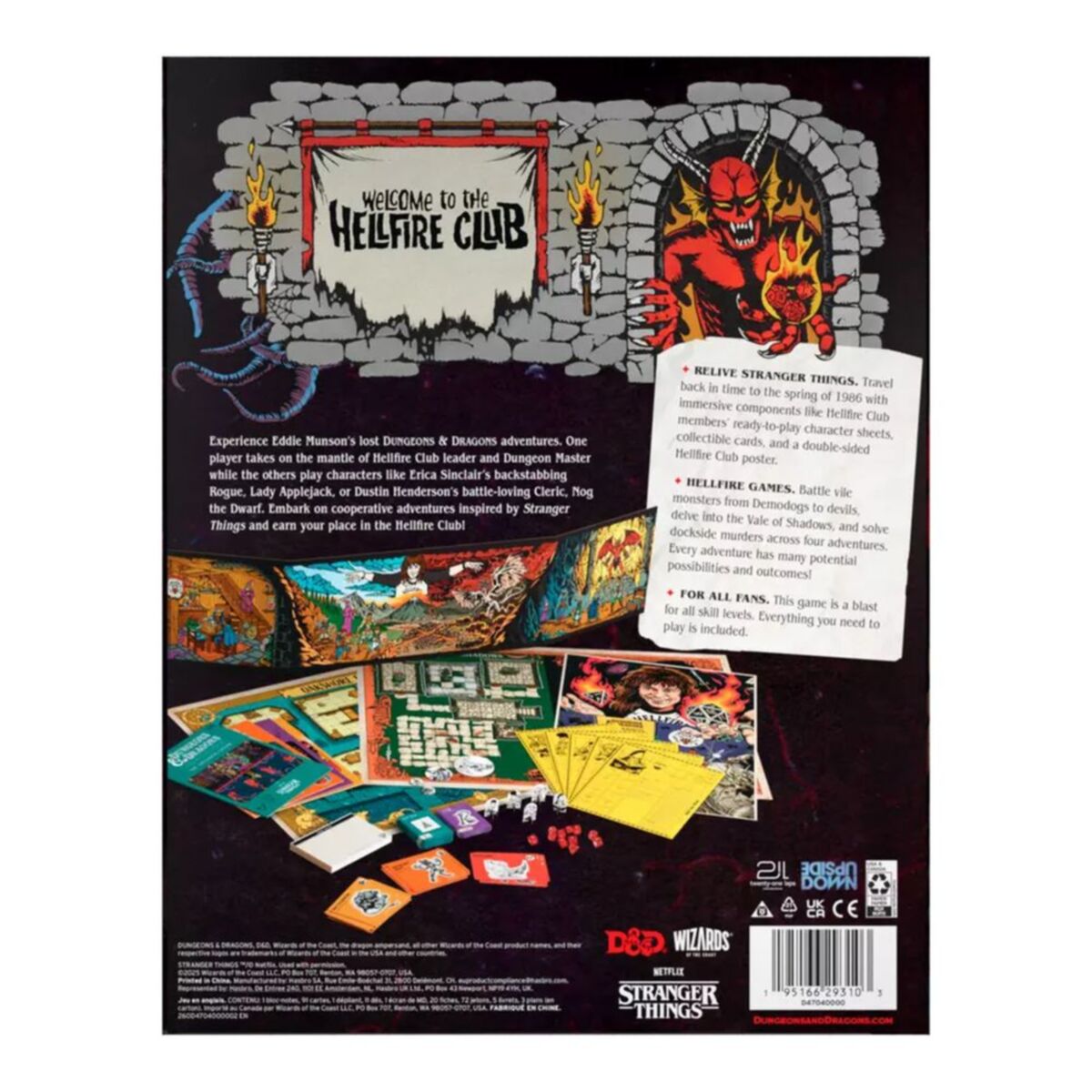 D&D Stranger Things - Welcome to the Hellfire Club