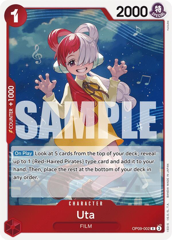 Uta OP09-002 (Emperors in the New World) - Foil