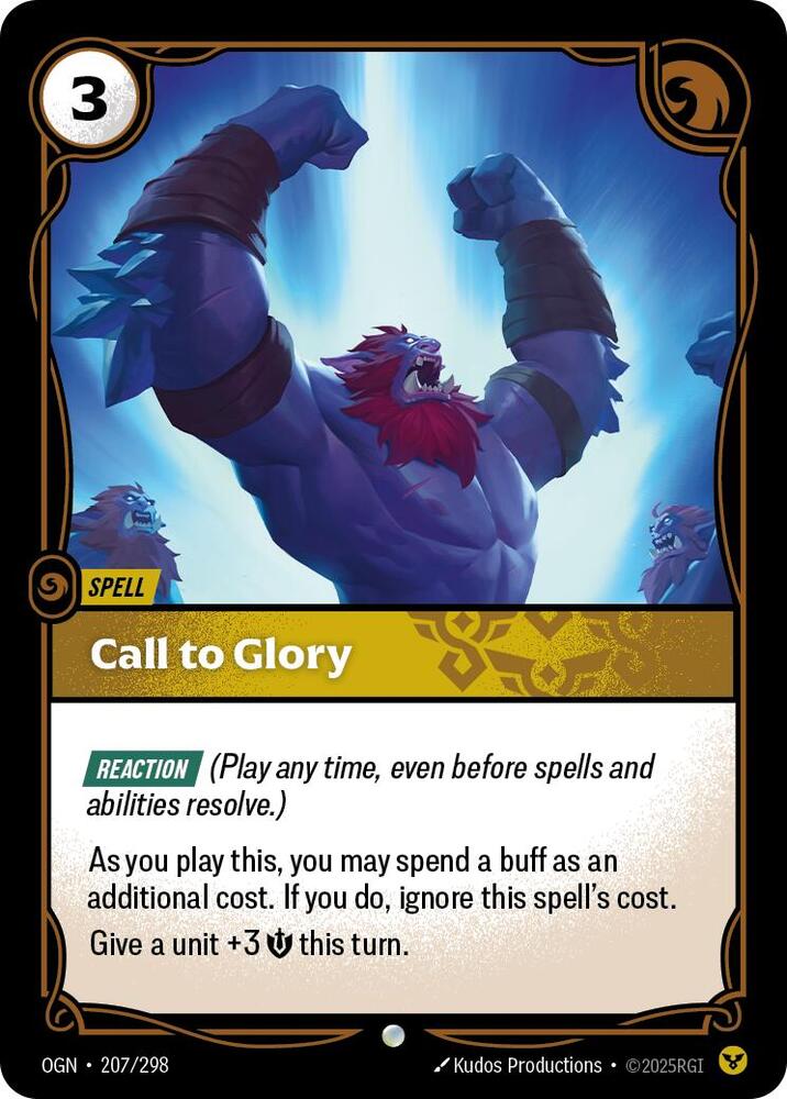 Call to Glory 207/298 (Origins)