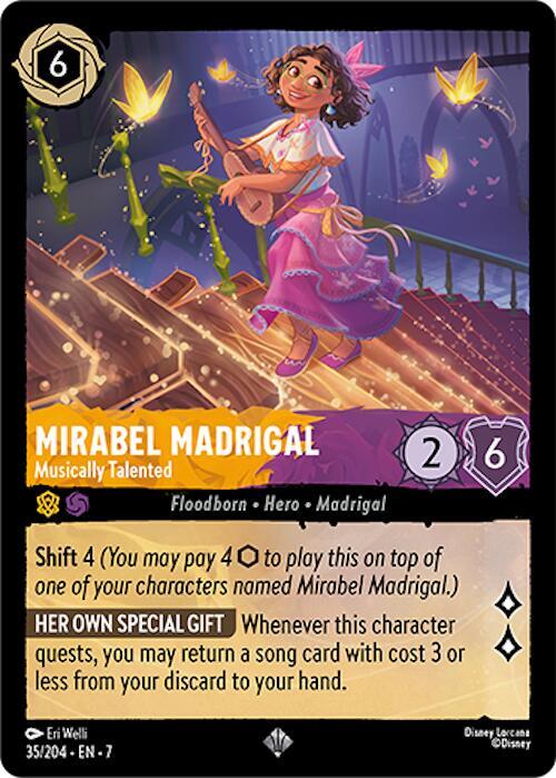 Mirabel Madrigal Musically Talented (Archazia's Island) - Cold Foil