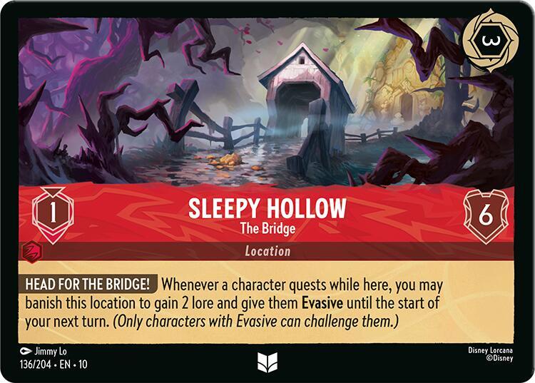Sleepy Hollow The Bridge (Whispers in the Well) - Cold Foil