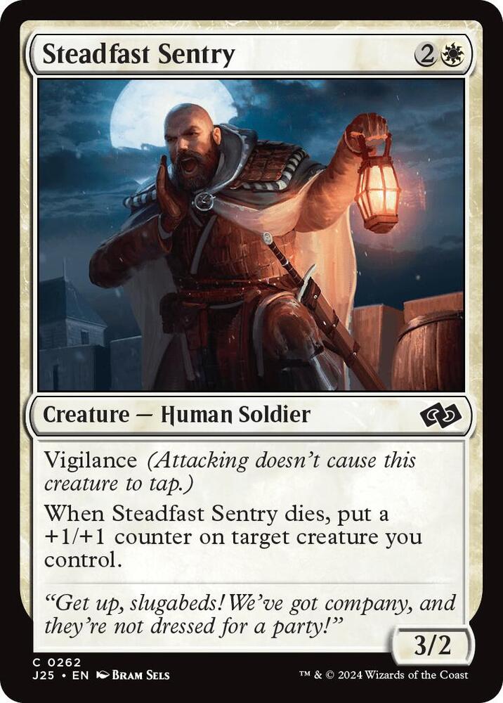 Steadfast Sentry 262/779 (Foundations Jumpstart)