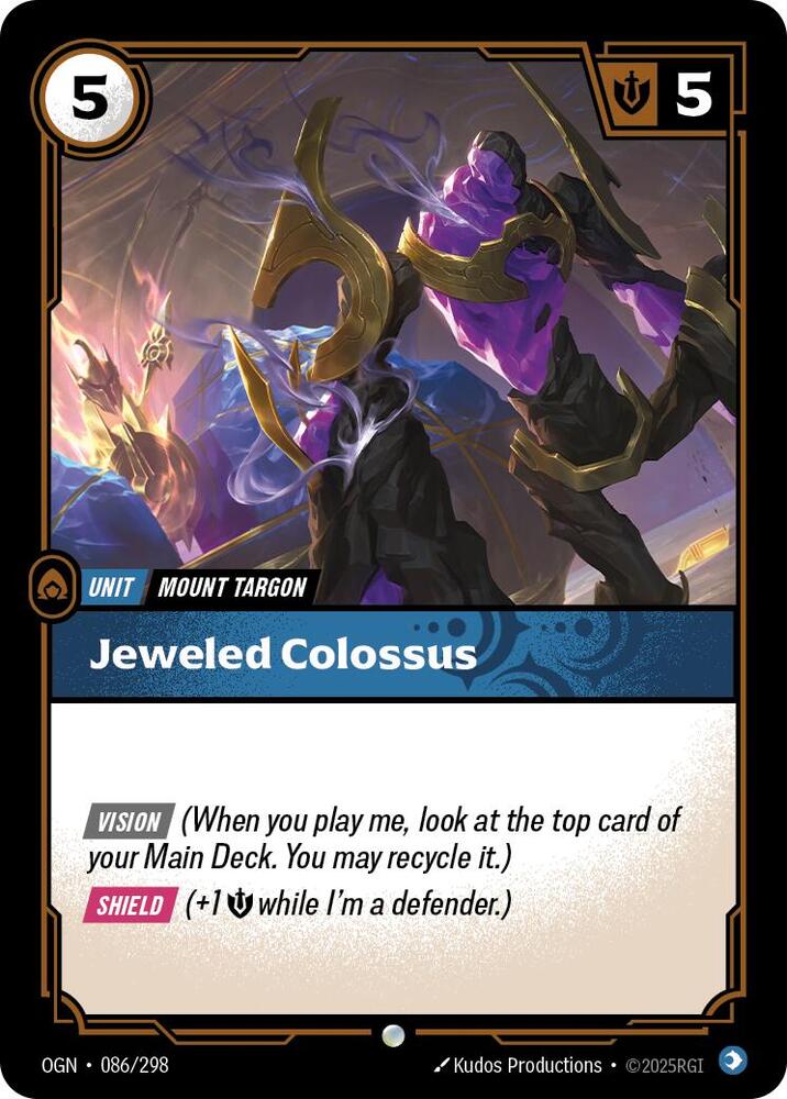 Jeweled Colossus 86/298 (Origins)
