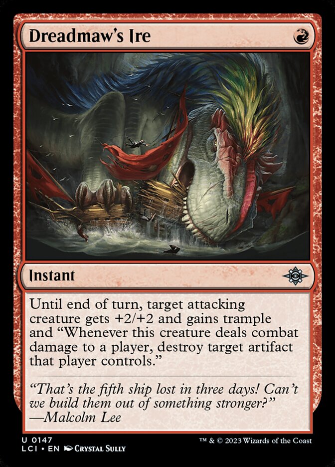 Dreadmaws Ire 147/291 (The Lost Caverns of Ixalan)