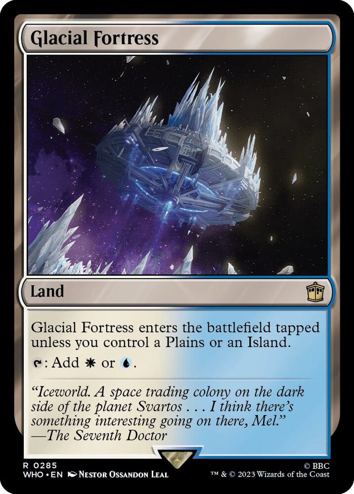 Glacial Fortress 285/331 (Universes Beyond: Doctor Who) - Foil