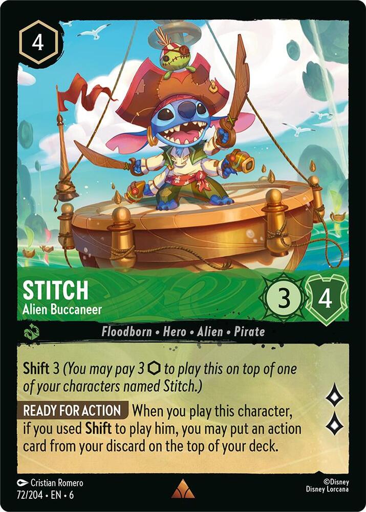 Stitch Alien Buccaneer (Azurite Sea)