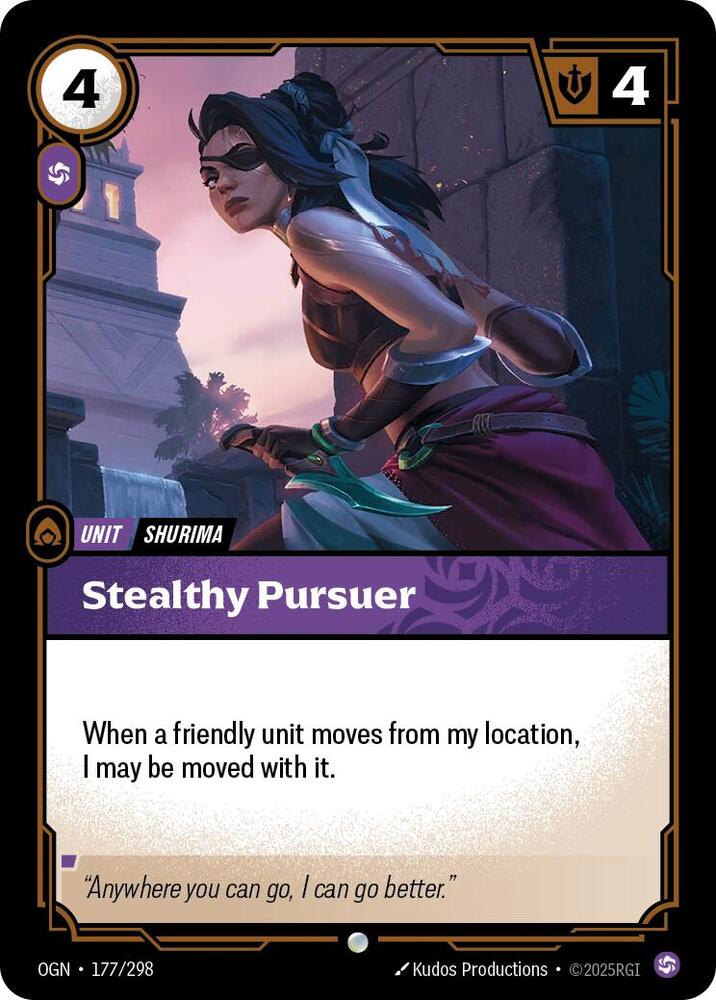 Stealthy Pursuer 177/298 (Origins) - Foil