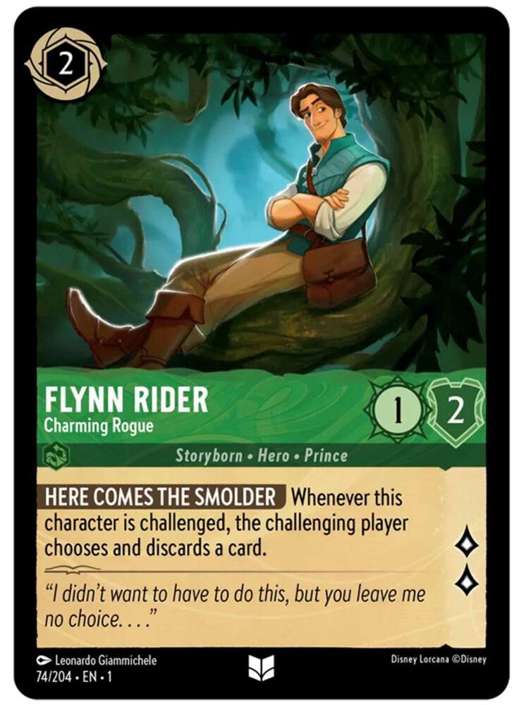 Flynn Rider Charming Rogue (The First Chapter) - Cold Foil
