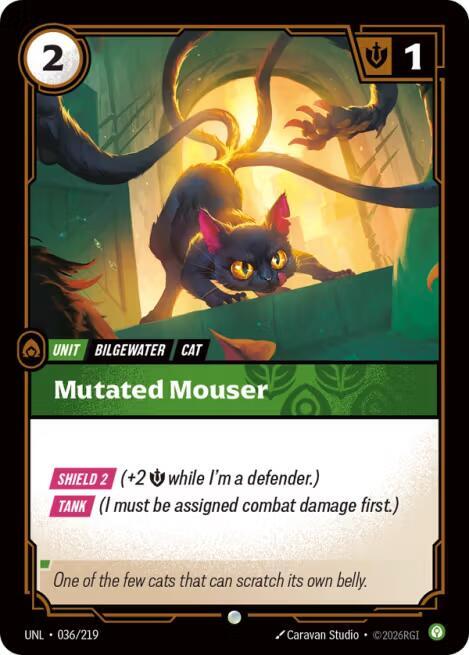 Mutated Mouser 36/219 (Unleashed) - Foil