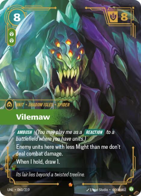 Vilemaw 060/219 (Unleashed) - Foil