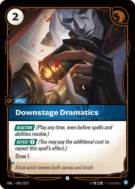 Downstage Dramatics 61/219 (Unleashed) - Foil