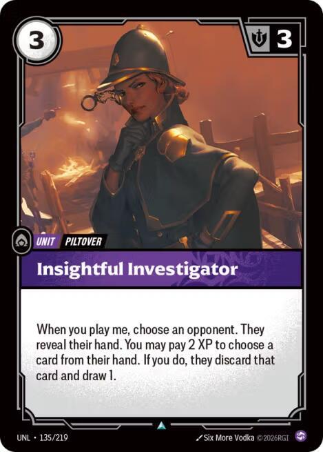 Insightful Investigator 135/219 (Unleashed) - Foil
