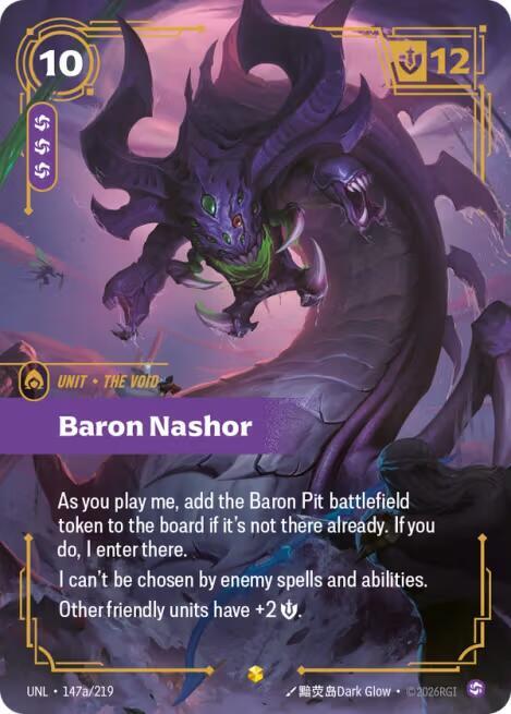 Baron Nashor 147a/219 (Unleashed) - Foil