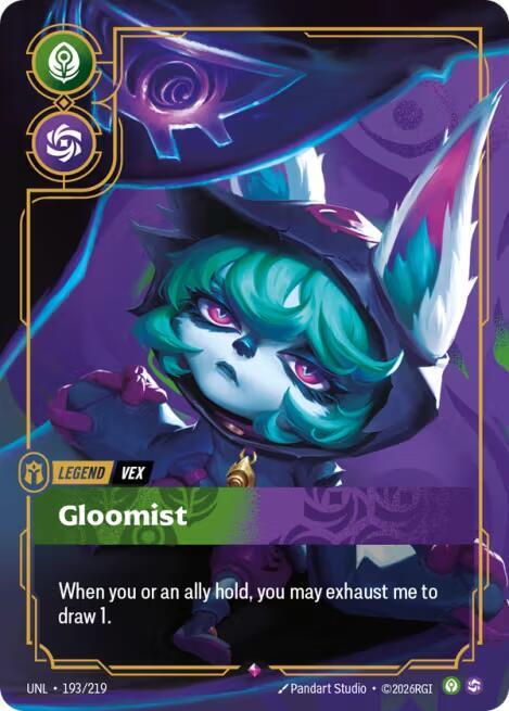 Vex - Gloomist 193/219 (Unleashed) - Foil