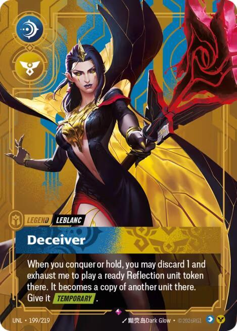 LeBlanc - Deceiver 199/219 (Unleashed) - Foil