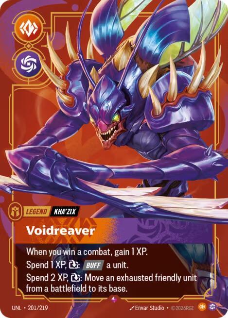 Kha'Zix - Voidreaver 201/219 (Unleashed) - Foil