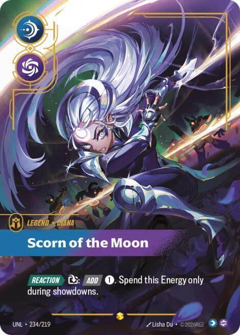 Diana - Scorn of the Moon 234/219 (Unleashed) - Foil