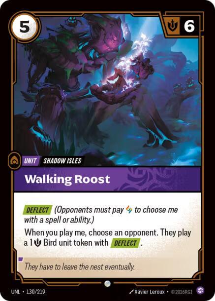 Walking Roost 130/219 (Unleashed) - Foil