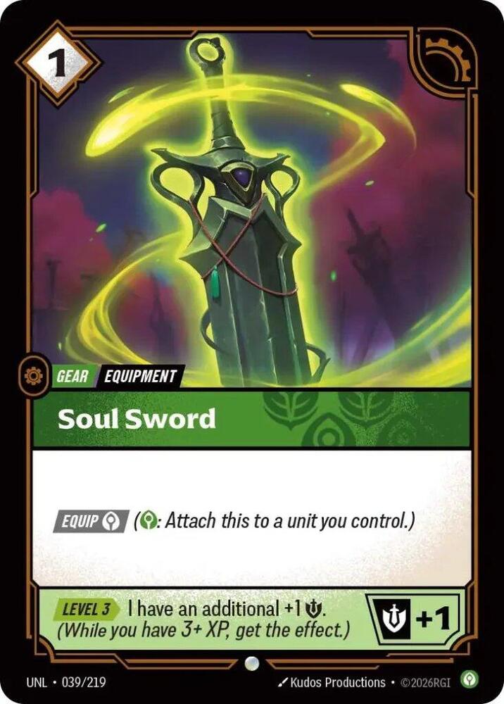 Soul Sword 039/219 (Unleashed)