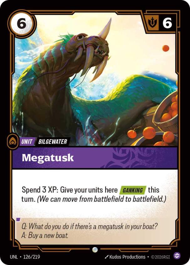 Megatusk 126/219 (Unleashed) - Foil