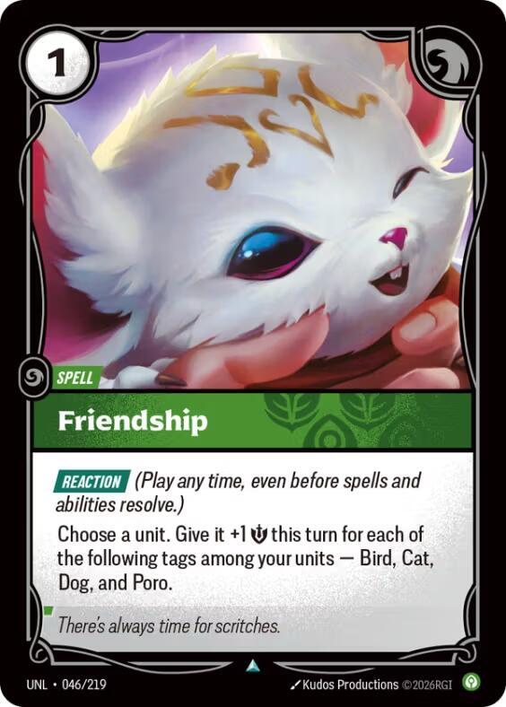 Friendship 46/219 (Unleashed) - Foil