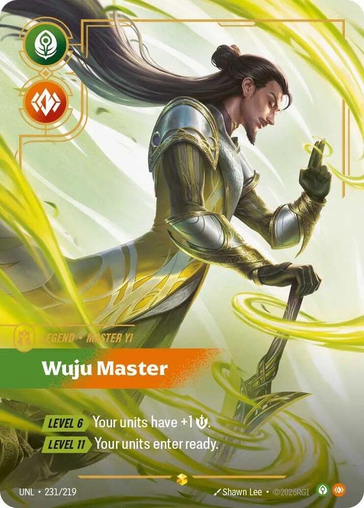 Master Yi - Wuju Master 231/219 (Unleashed) - Foil