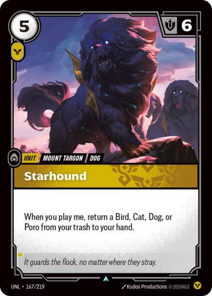 Starhound 167/219 (Unleashed) - Foil