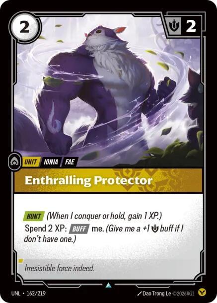 Enthralling Protector 162/219 (Unleashed) - Foil