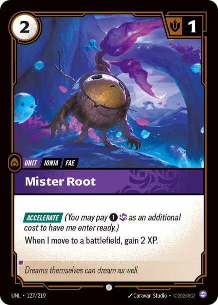 Mister Root 127/219 (Unleashed) - Foil
