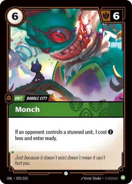 Monch 35/219 (Unleashed) - Foil
