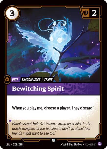 Bewitching Spirit 121/219 (Unleashed)