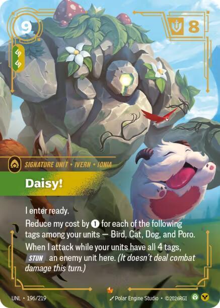 Daisy 196/219 (Unleashed) - Foil