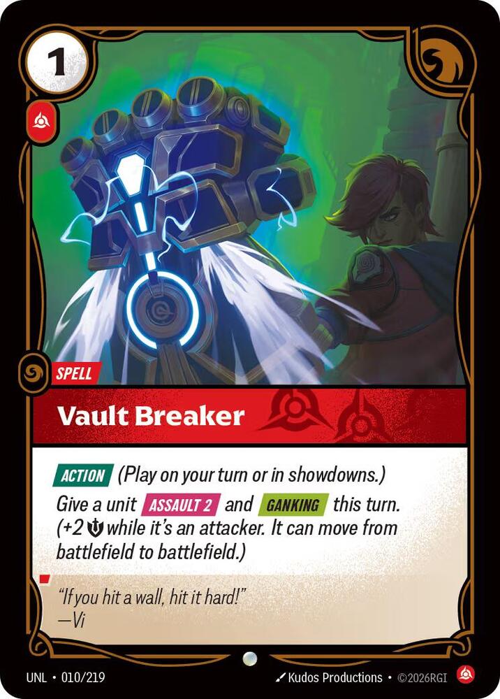 Vault Breaker 010/219 (Unleashed)