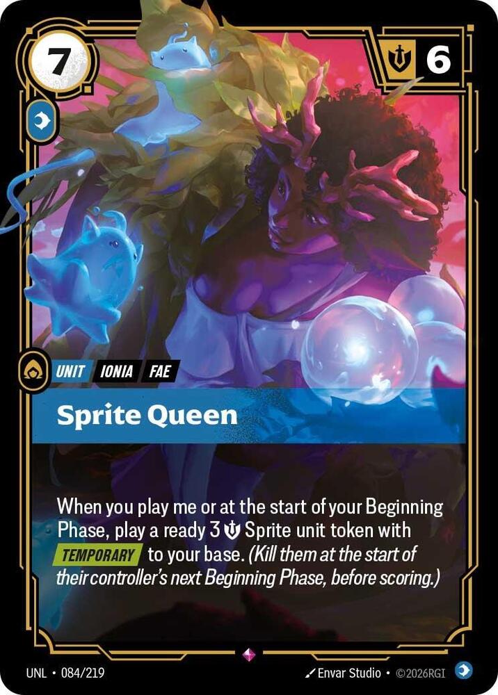 Sprite Queen 084/219 (Unleashed) - Foil