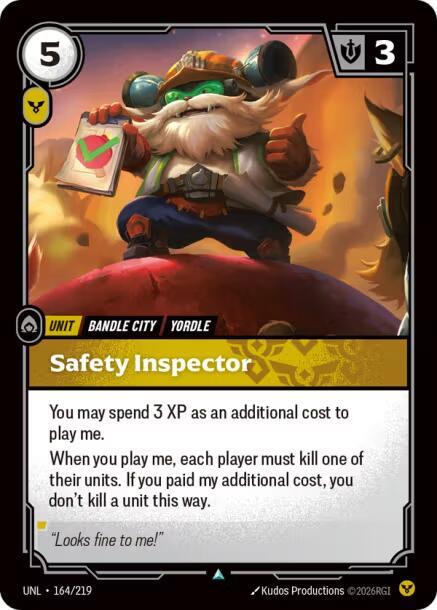 Safety Inspector 164/219 (Unleashed)
