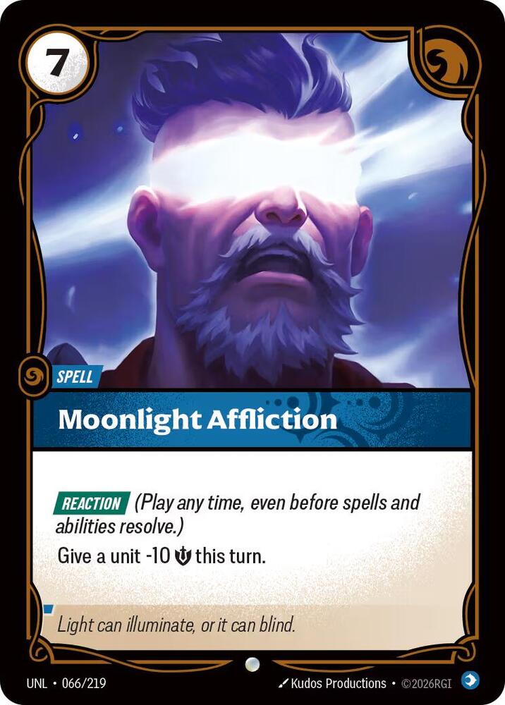 Moonlight Affliction 66/219 (Unleashed) - Foil
