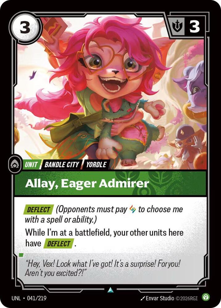 Allay, Eager Admirer 41/219 (Unleashed) - Foil