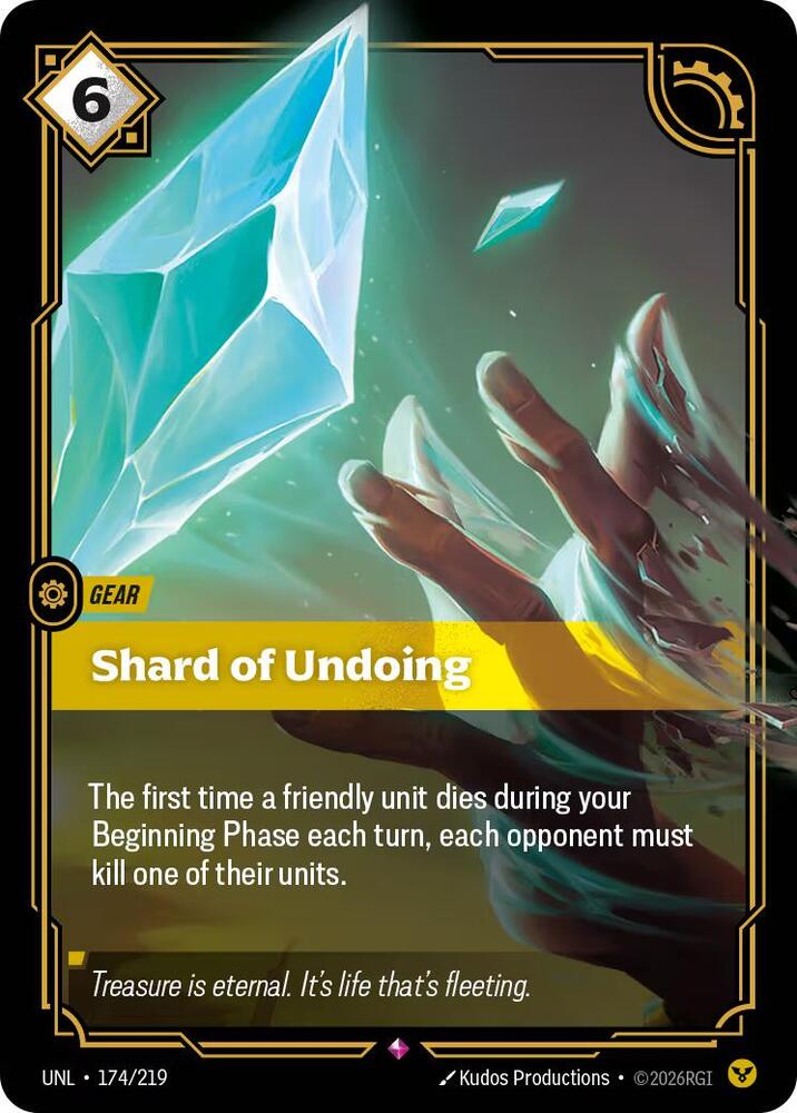 Shard of Undoing 174/219 (Unleashed) - Foil