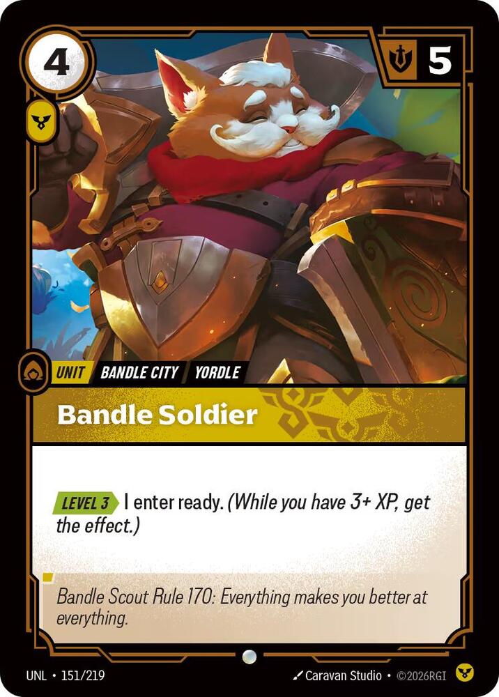 Bandle Soldier 151/219 (Unleashed) - Foil
