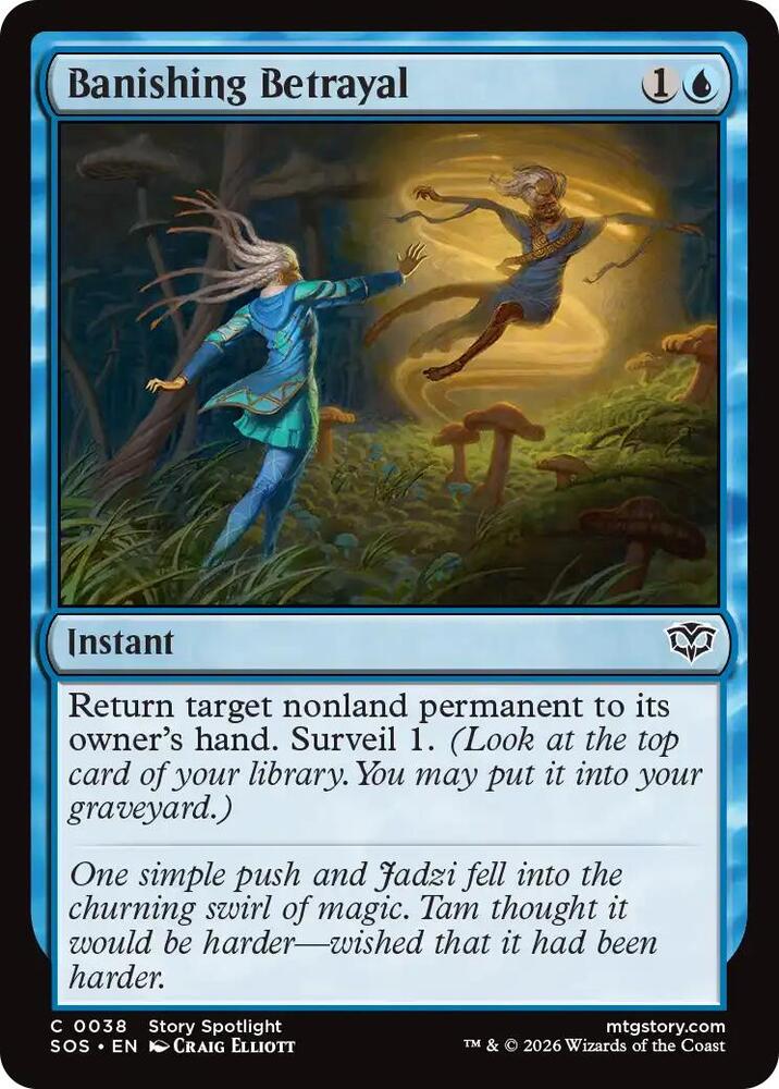 Banishing Betrayal 38 (Secrets of Strixhaven) - Foil