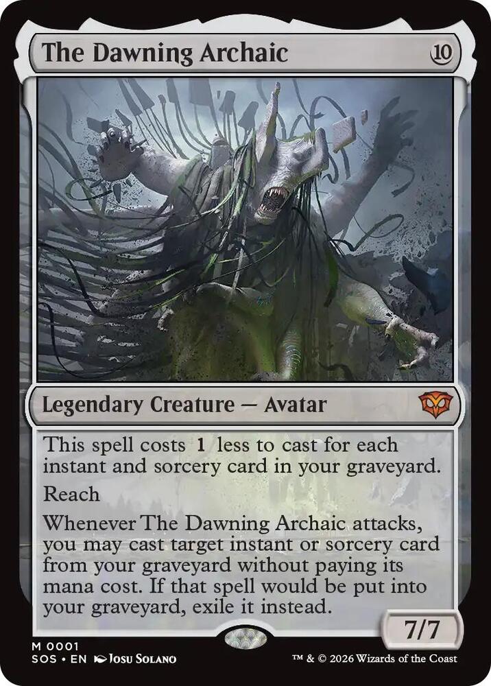 The Dawning Archaic 1 (Secrets of Strixhaven) - Foil
