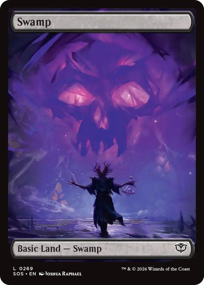 Swamp 269 (Secrets of Strixhaven) - Full Art Foil