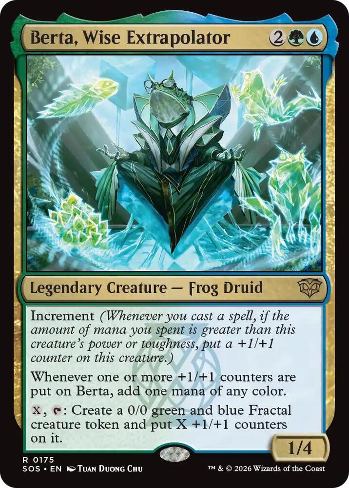 Berta, Wise Extrapolator 175 (Secrets of Strixhaven) - Foil