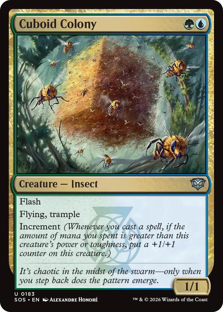 Cuboid Colony 183 (Secrets of Strixhaven) - Foil