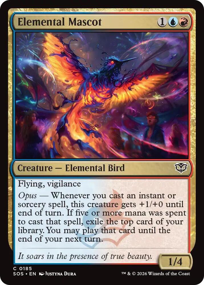 Elemental Mascot 185 (Secrets of Strixhaven) - Foil